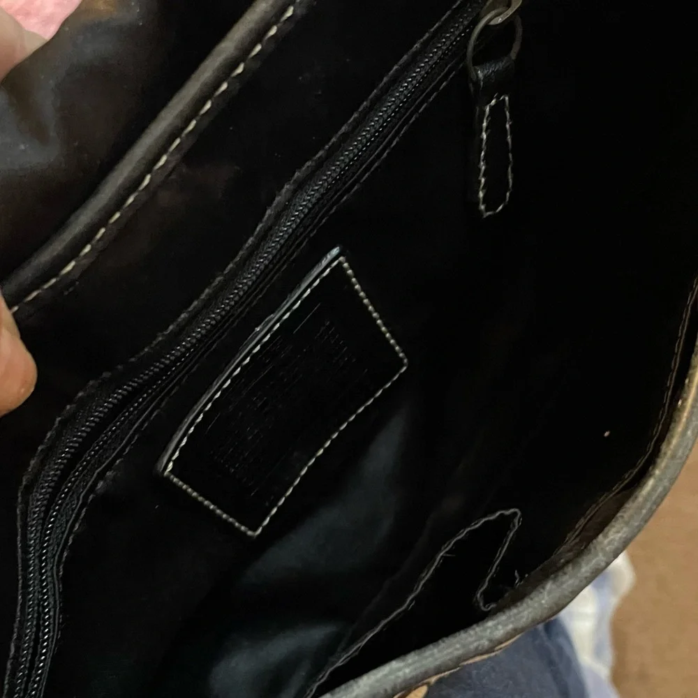 COACH Ergo Brown and Tan Designer Shoulder Bag - Picture 10 of 11